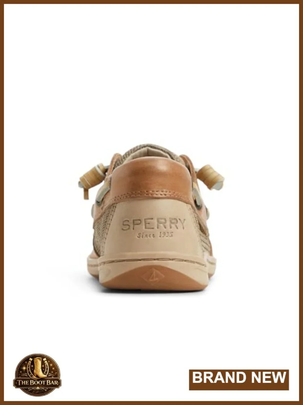 Women's Leather Boat Shoe with Wave-Siping